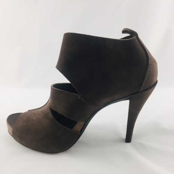 Pedro Garcia Cocoa Suede Heels - Never Worn! - Picture 3 of 8